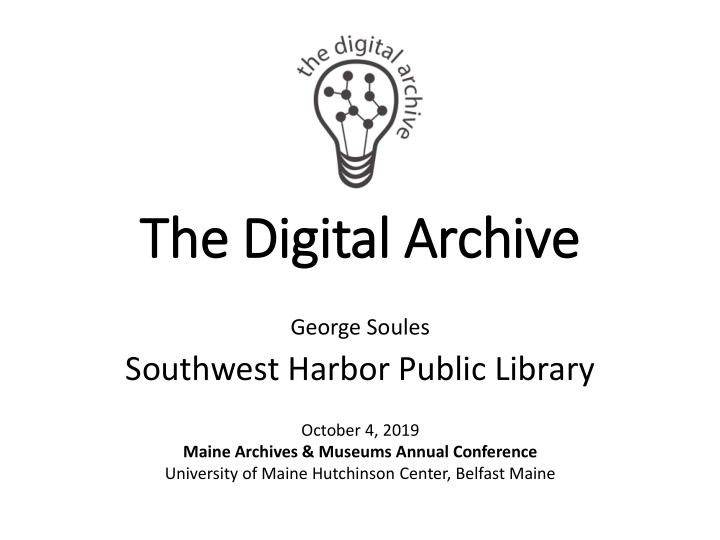 the digital archive