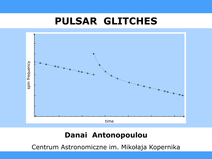 pulsar glitches