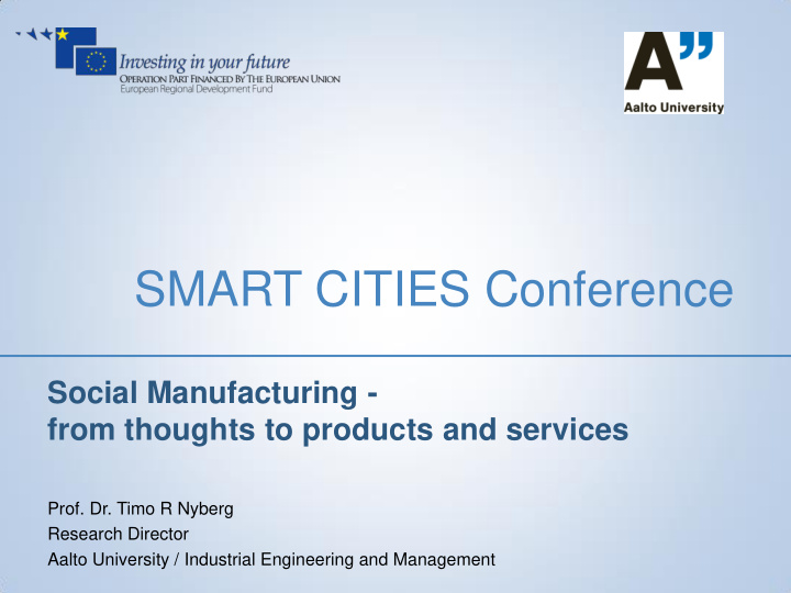 smart cities conference