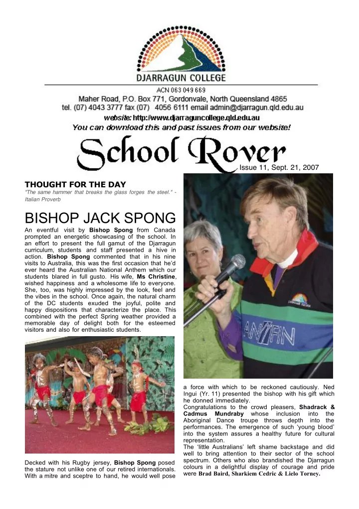 bishop jack spong