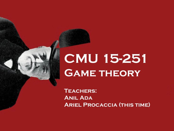 cmu 15 251