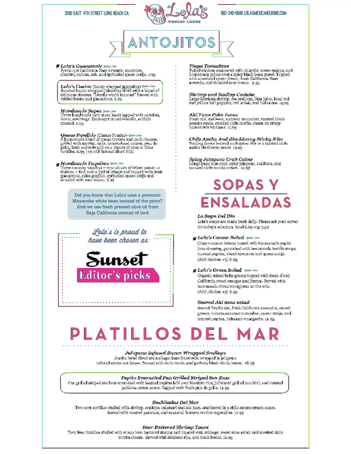 platillos del mar