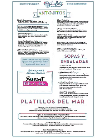 PLATILLOS DEL MAR  Jalapeno Infused Bacon Wrapped Scallops  Jumbo hand dived sea scallops from