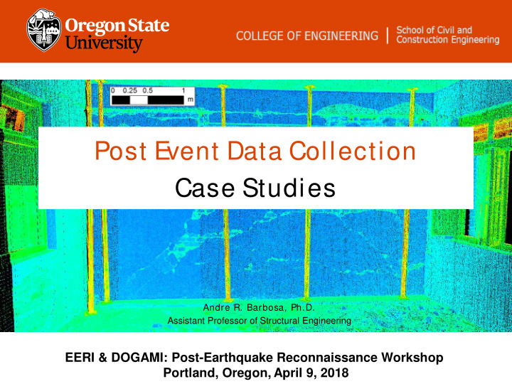 post e vent data collection case studies