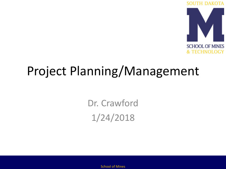 project planning management