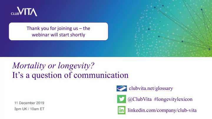 it s a question of communication