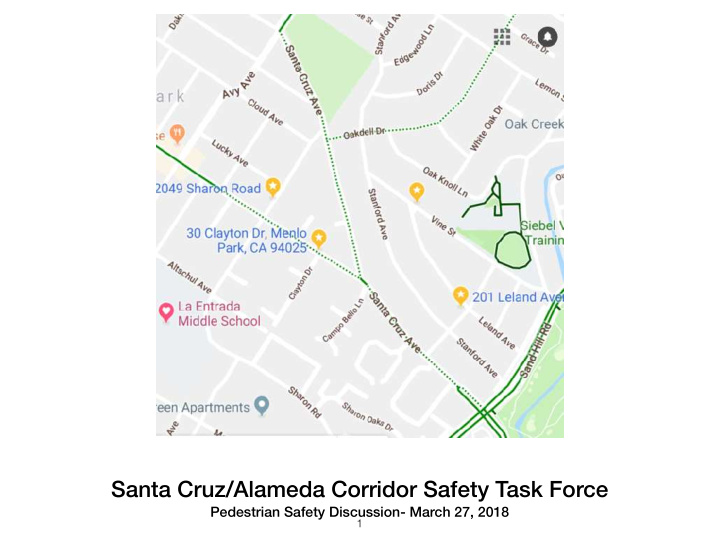 santa cruz alameda corridor safety task force