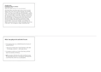 What I am going to do (and what Im not)  Im not going to give you a detailed lectured on