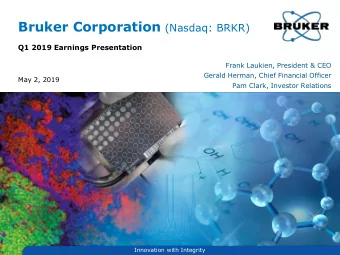 Safe Harbor &amp; Reg. G Statement  Any statements contained in this press release which do not