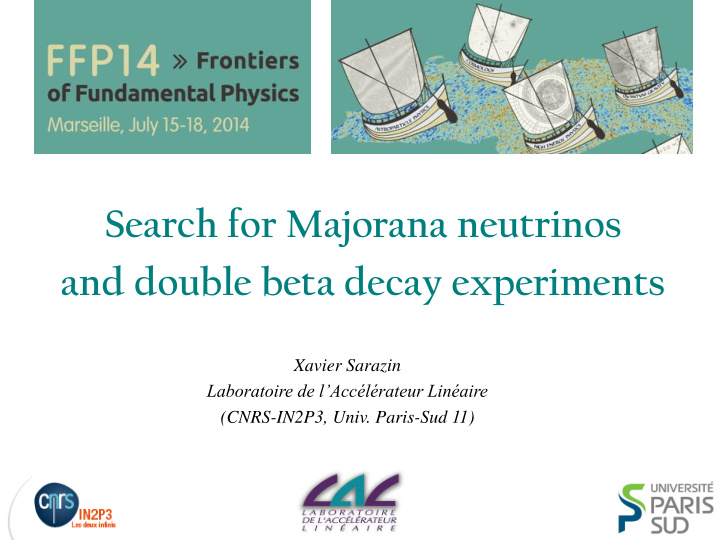 search for majorana neutrinos