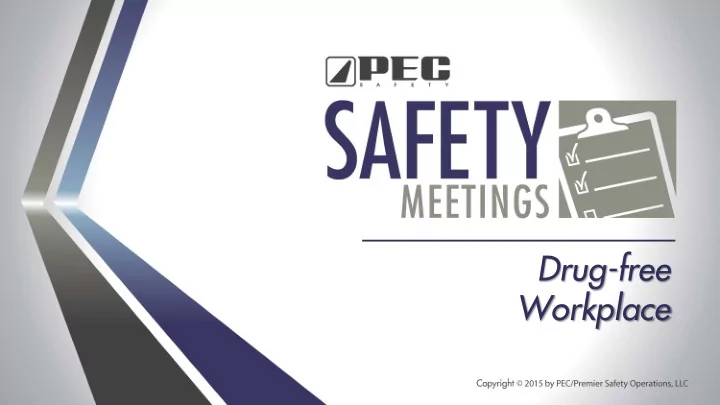 drug free workplace