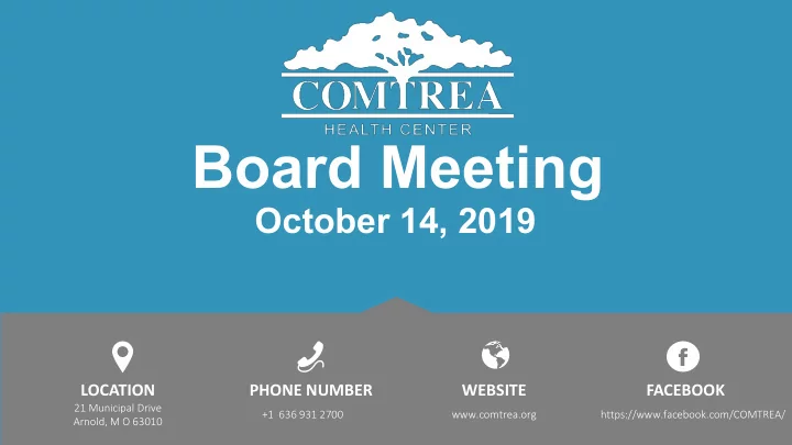 board meeting