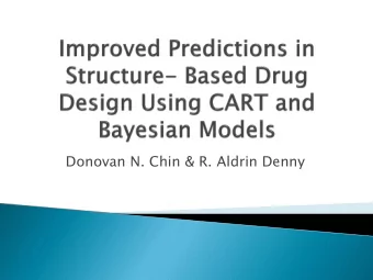 Donovan N. Chin &amp; R. Aldrin Denny  Traditional Drug Discovery (insert graph)  In Silico