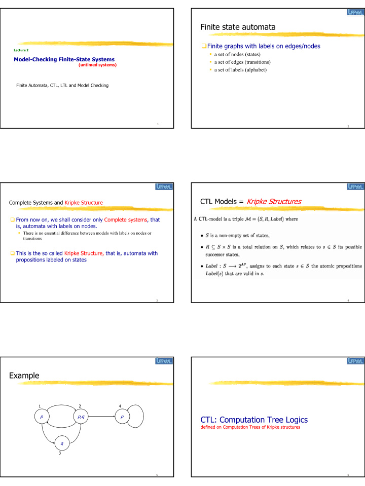 finite state automata