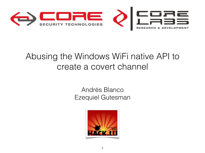 abusing the windows wifi native api to create a covert