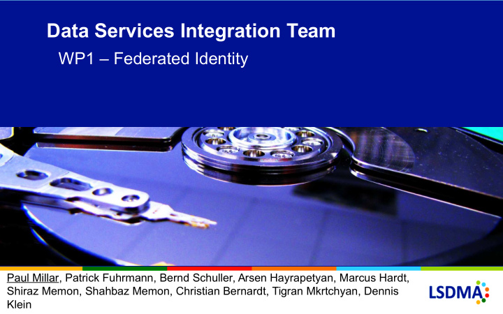 data services integration team