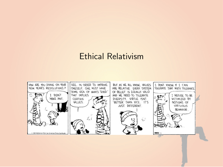 ethical relativism defining relativism
