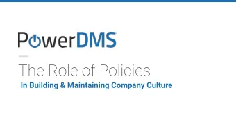 In Building &amp; Maintaining Company Culture Ed Goodman, Accreditation Manager at Buckeye Police