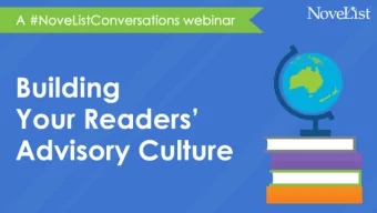1  |  www.ebscohost.com/novelist Kathy Stewart (moderator)  NoveList Consultant  NoveList, North