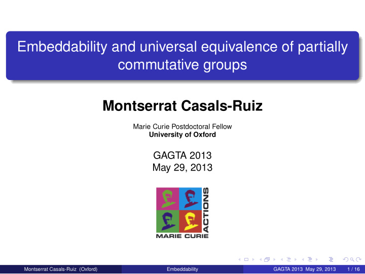 embeddability and universal equivalence of partially