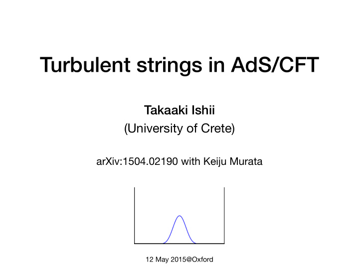 turbulent strings in ads cft