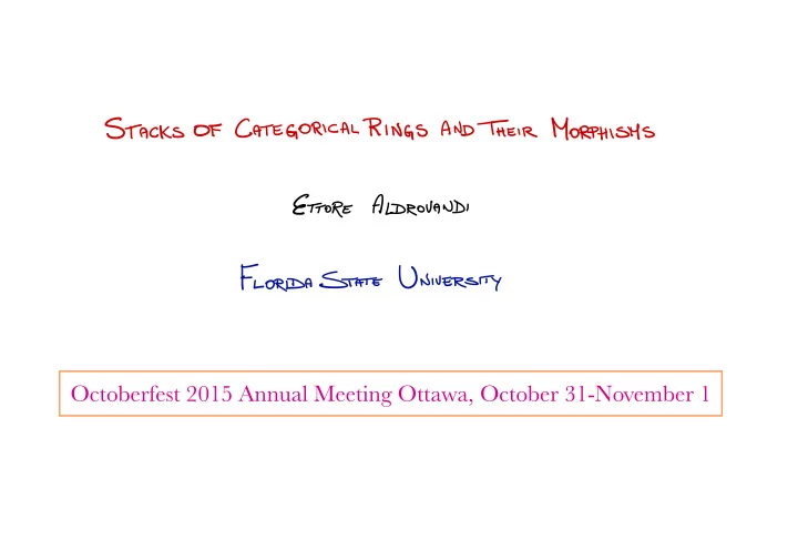 octoberfest 2015 annual meeting ottawa october 31
