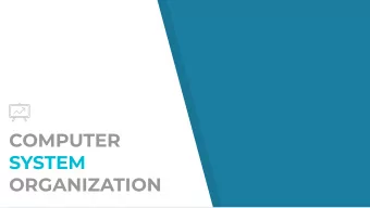 COMPUTER  SYSTEM  ORGANIZATION  User  A SOFTWARE VIEW  Interface  Library  Interface  Users  System