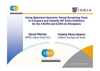David Ritchie  David Ritchie  Violeta Prez-Nueno  Violeta Prez-Nueno  INRIA, Nancy Grant Est