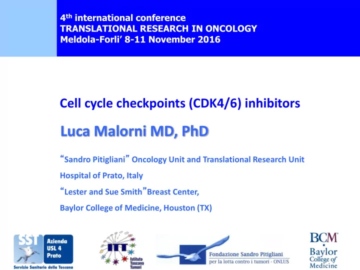 luca malorni md phd