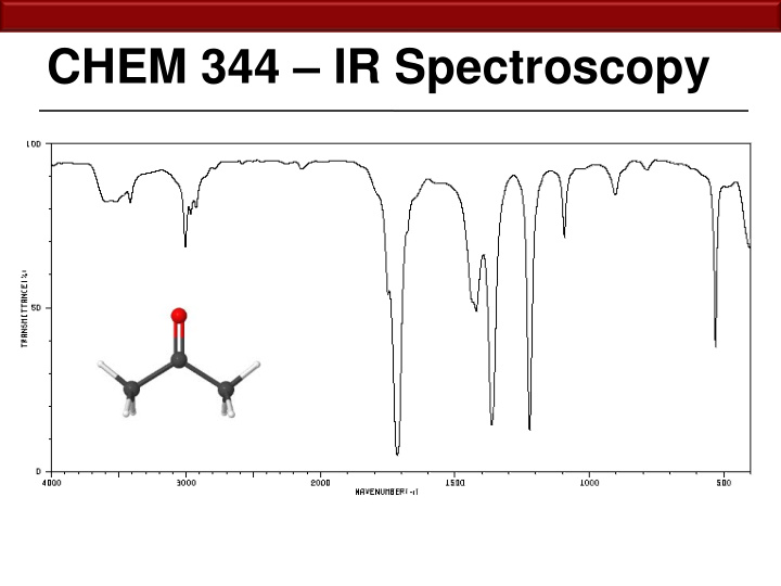 chem 344 ir spectroscopy