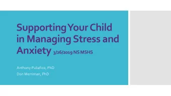 What Is  Anxiety?  Anxiety is often adaptive  Often hereditary, can be brought on by life