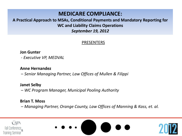 medicare compliance