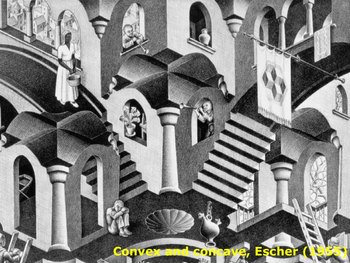 convex and concave escher 1955