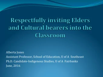 Most traditional stories are like a round, crocheted  potholder. The storyteller goes round and