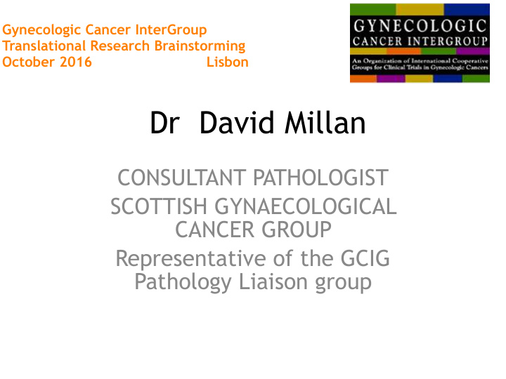 dr david millan