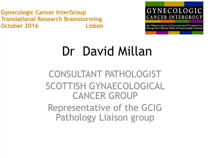 dr david millan