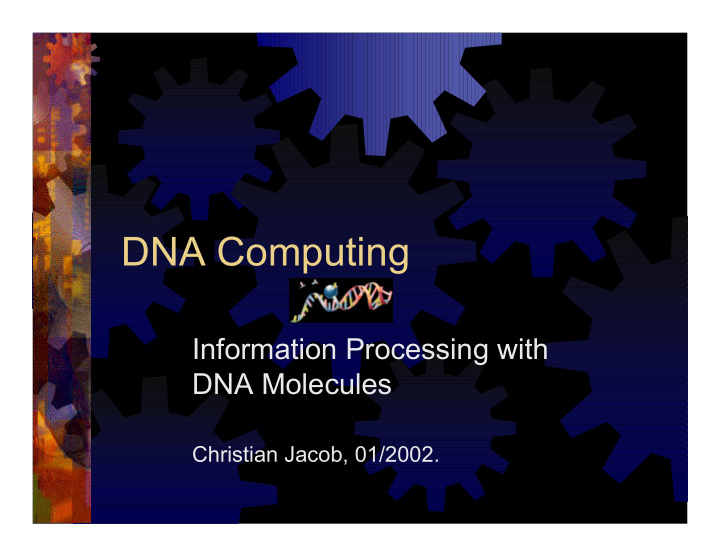 dna computing