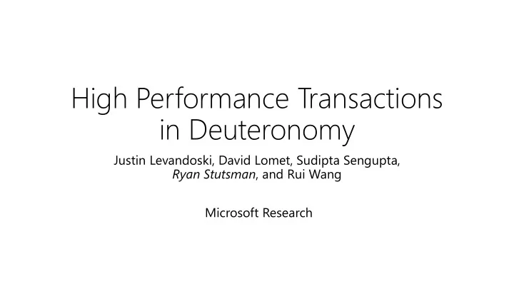 in deuteronomy