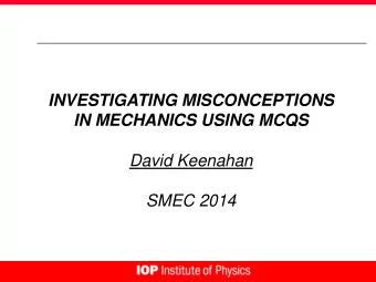 SMEC 2014  Context  and  Aim  Inquiry based learning places a strong emphasis on students