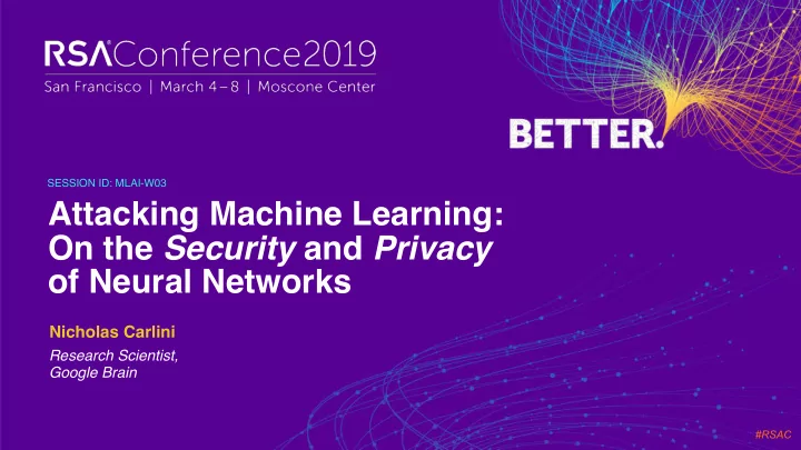 attacking machine learning on the security and privacy of