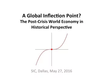 A&quot;Global&quot;Inflec-on&quot;Point?&quot;&quot;