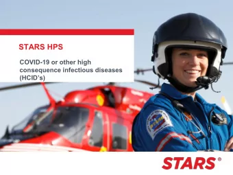 STARS HPS  COVID-19 or other high  consequence infectious diseases  (HCIDs)  DISPATCH CALL