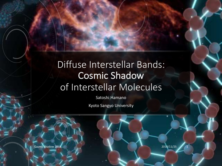 diffuse interstellar bands
