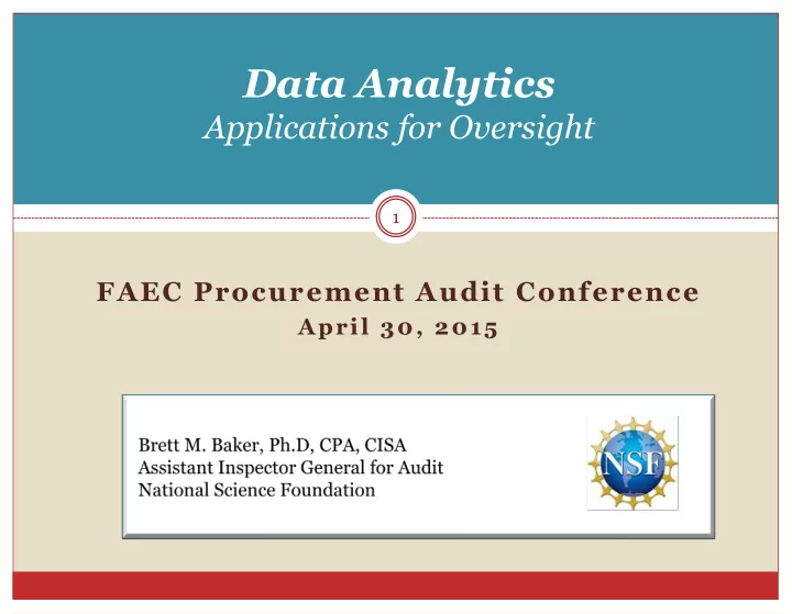 data analytics