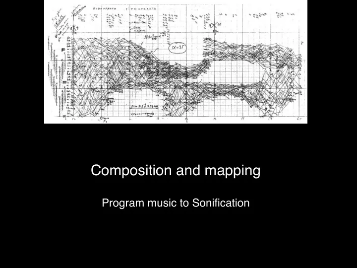 composition and mapping