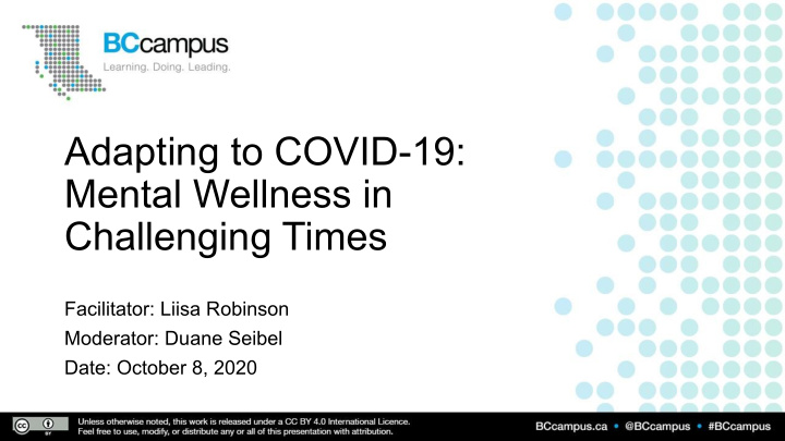 adapting to covid 19 mental wellness in challenging times