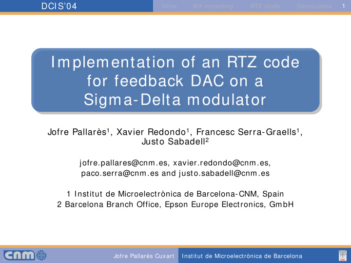 implementation of an rtz code implementation of an rtz