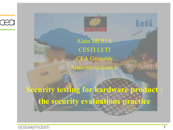 security testing for hardware product the security