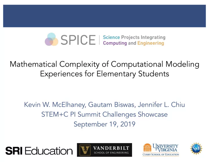 mathematical complexity of computational modeling