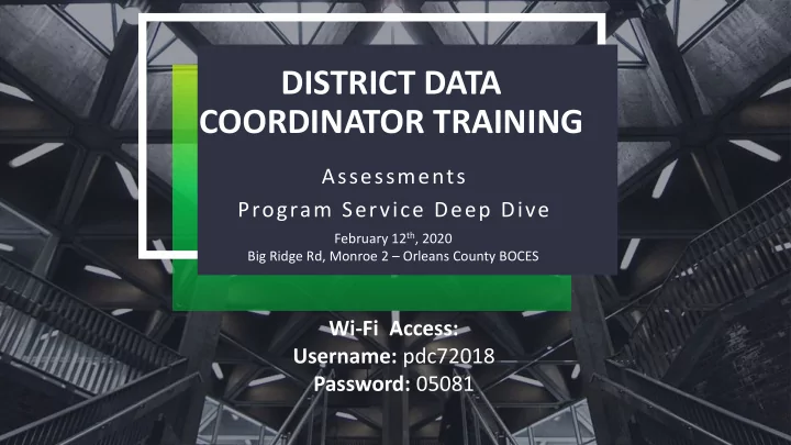 district data